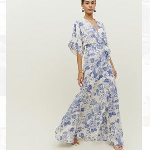 Reformation Winslow Dress Lucerne XS